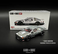 Thumbnail for Mini GT x Kaido House 1:64 Toyota Sprinter Trueno KAIDO WORKS IMA RACING V1 KHMG180 RAW CHASE