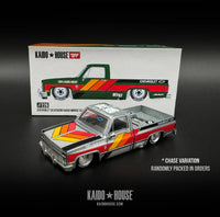 Thumbnail for Mini GT x Kaido house 1:64 Chevrolet Silverado KAIDO WORKS V3 KHMG226 RAW CHASE