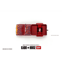 Thumbnail for Mini GT x KaidoHouse 1:64 1983 Chevrolet Silverado Dually on Fire V1 KHMG127