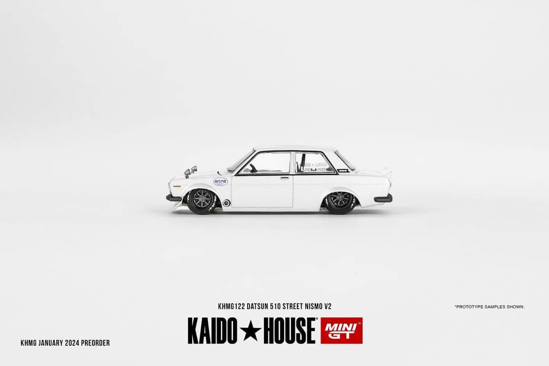 (PRE-ORDER) Mini GT x KaidoHouse 1:64 Datsun 510 Pro Street NISMO V2