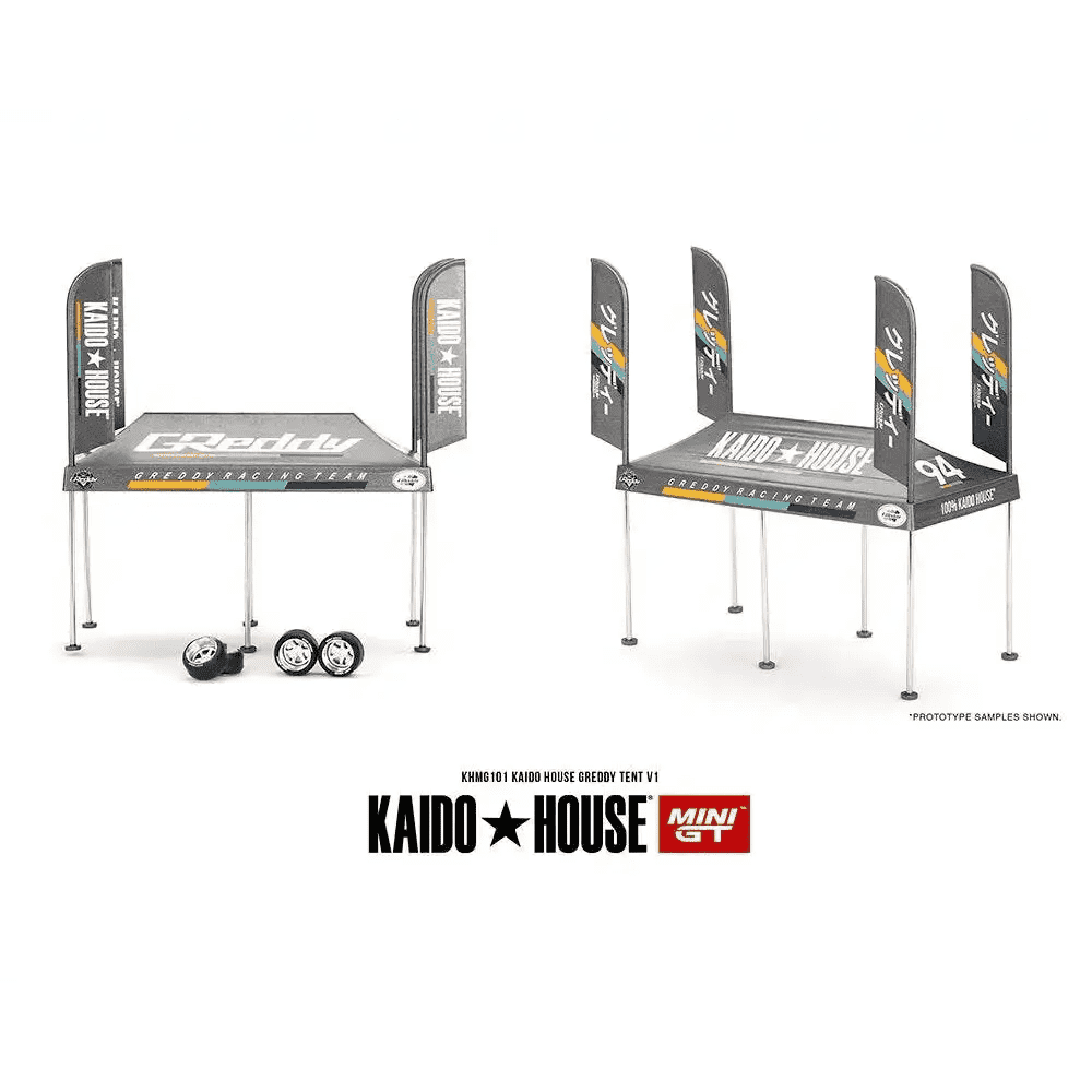 Mini GT x KaidoHouse 1:64 GREDDY Tent V1 Limited Edition KHMG101