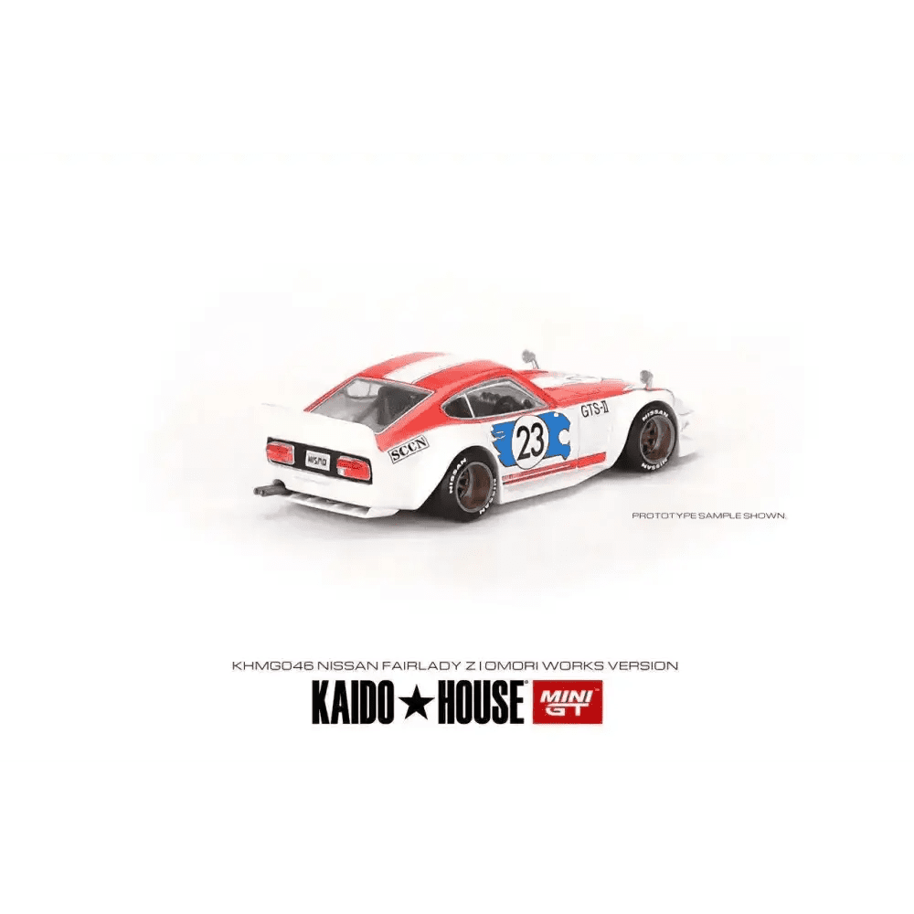 Mini GT x KaidoHouse 1:64 Nissan Fairlady Z Kaido GT Omori Works KHMG046