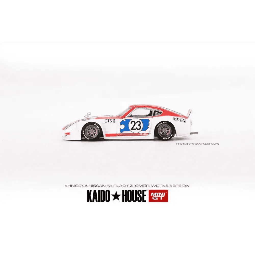 Mini GT x KaidoHouse 1:64 Nissan Fairlady Z Kaido GT Omori Works KHMG046