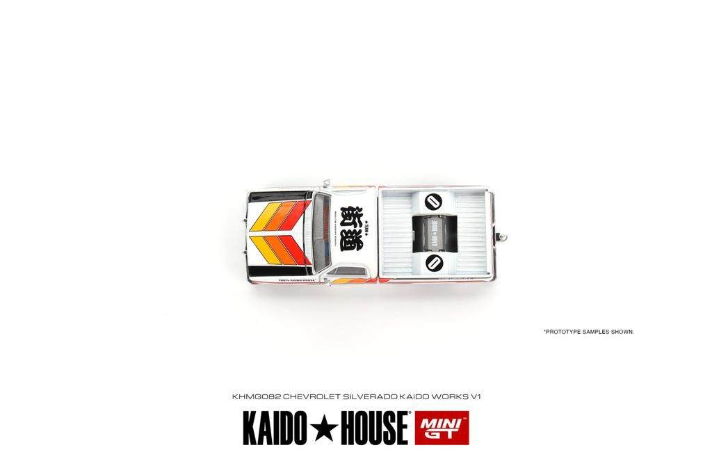 Mini GT x Kaidohouse 1:64 Chevrolet Silverado KAIDO WORKS V1