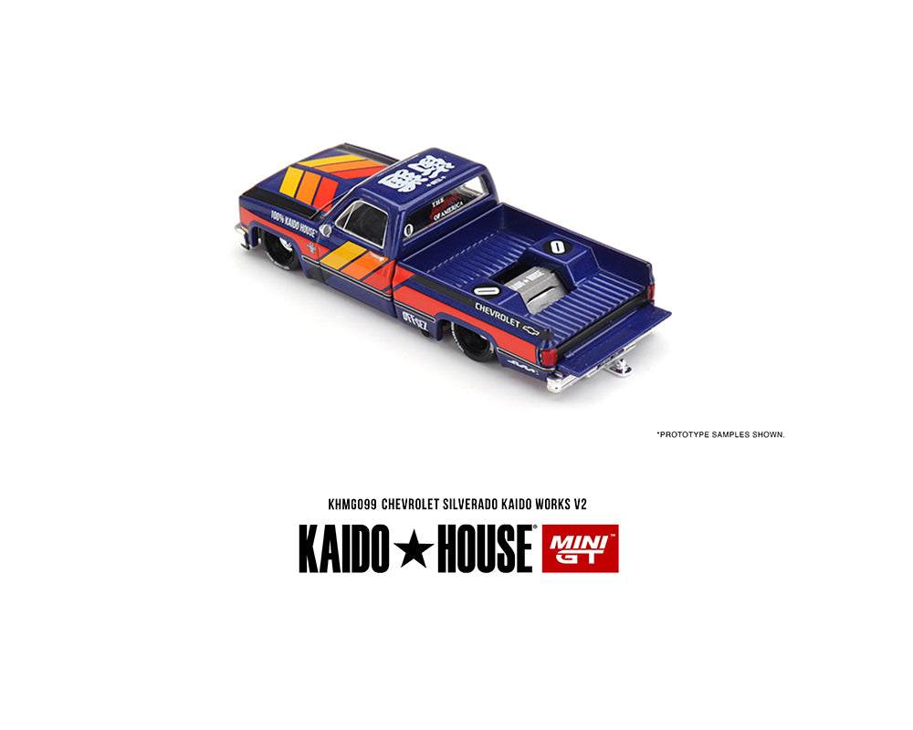 Mini GTx Kaido House 1:64 Chevrolet Silverado KAIDO WORKS V2 KHMG099
