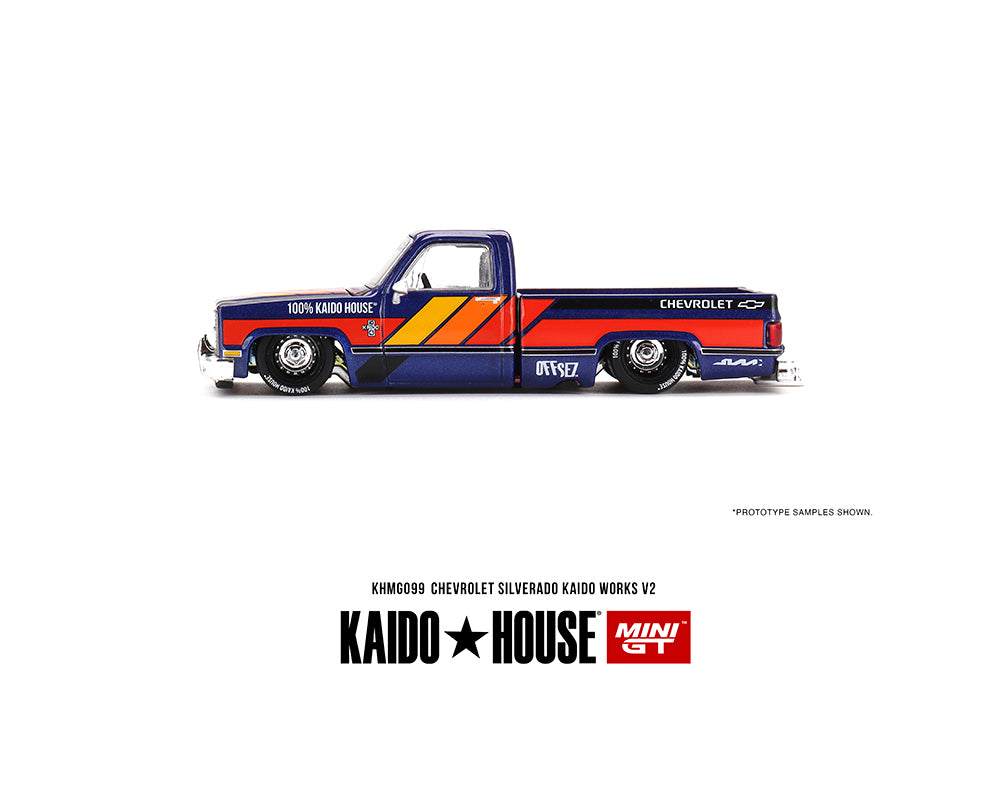 Mini GTx Kaido House 1:64 Chevrolet Silverado KAIDO WORKS V2 KHMG099