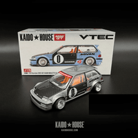 Thumbnail for Mini GTx Kaido House 1:64 Honda Civic EF Roulette V1 KHMG179 RAW CHASE