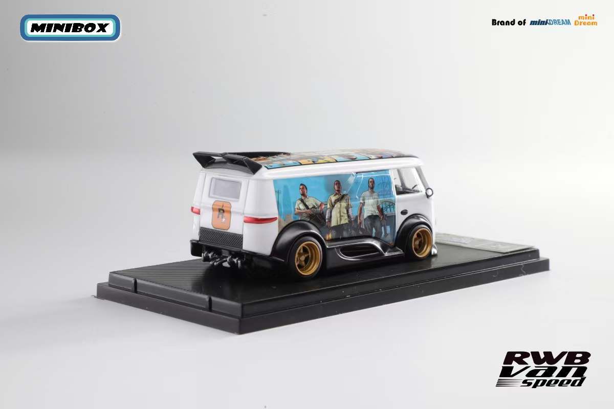 MiniBox 1:64 RWB Volkswagen T1 Grand Theft Auto San Andreas