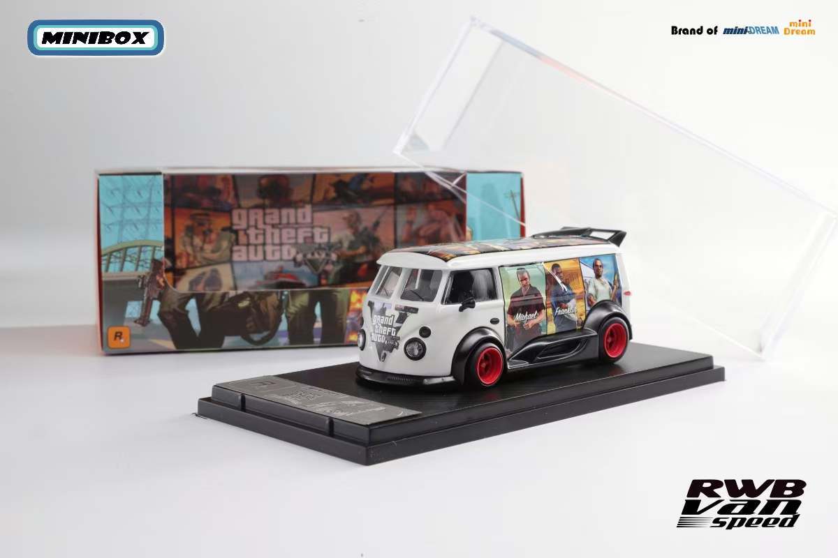 MiniBox 1:64 RWB Volkswagen T1 Grand Theft Auto San Andreas