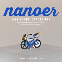 Thumbnail for Nanoer 1:64 Miniature Craftsman Rothmans Bullet Bike