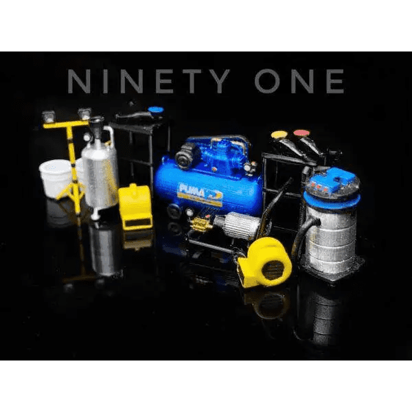 NinetyOne1:64 Car Wash Set