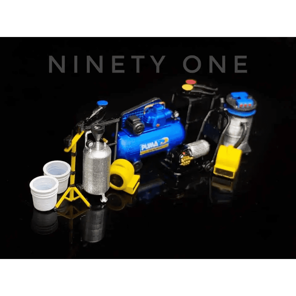 NinetyOne1:64 Car Wash Set