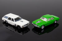 Thumbnail for (PRE-ORDER) Oz Wheels 1:64 Power Cruise 100 Holden HQ Twin Set - HQ Station Wagon & HQ 4 Door Monaro