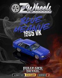 Thumbnail for Oz Wheels 1:64 FSD 2 1985 Holden VK Commodore - Blue Meanie