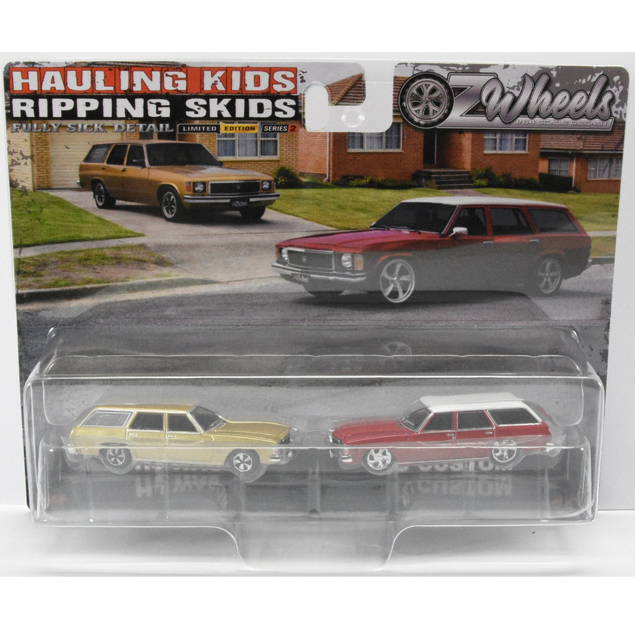 Oz Wheels 1:64 Hauling Kids & Ripping Skids Holden HJ Wagon