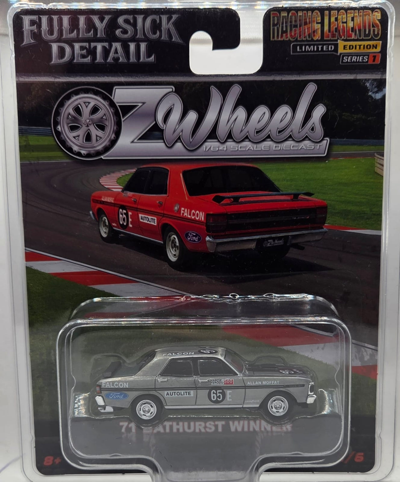 Oz Wheels 1:64 Racing Legends 05 X9X Torana Moffat RAW CHASE