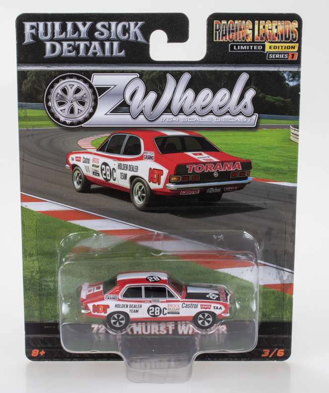 Oz Wheels 1:64 Racing Legends 28C LJ Torana