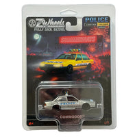 Thumbnail for Oz Wheels 1:64 Yellow/Silver BT1 Police Holden VL RAW CHASE