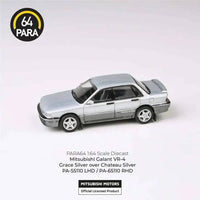 Thumbnail for PARA64 1:64 1988 Mitsubishi Galant VR-4 Grace Silver / Chateau Silver