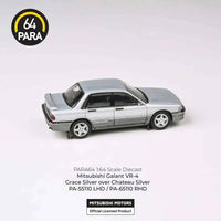 Thumbnail for PARA64 1:64 1988 Mitsubishi Galant VR-4 Grace Silver / Chateau Silver