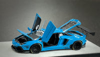 Thumbnail for PGM 1:64 Lamborghini LBWK LP700 Blue