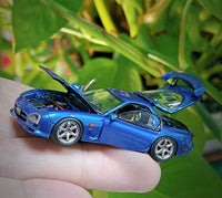 Thumbnail for PGM 1:64 Mazda RX-7 FD3S Blue Metallic