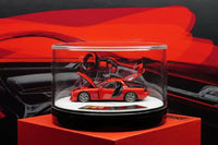 Thumbnail for PGM 1:64 Mazda RX-7 FD3S Red Luxury w/Turntable