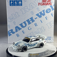 Thumbnail for PGM 1:64 Porsche 964 Luminous White 2024 ALL IN TUNING Special Edition