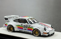 Thumbnail for PGM 1:64 Porsche RWB964 89# White Apple
