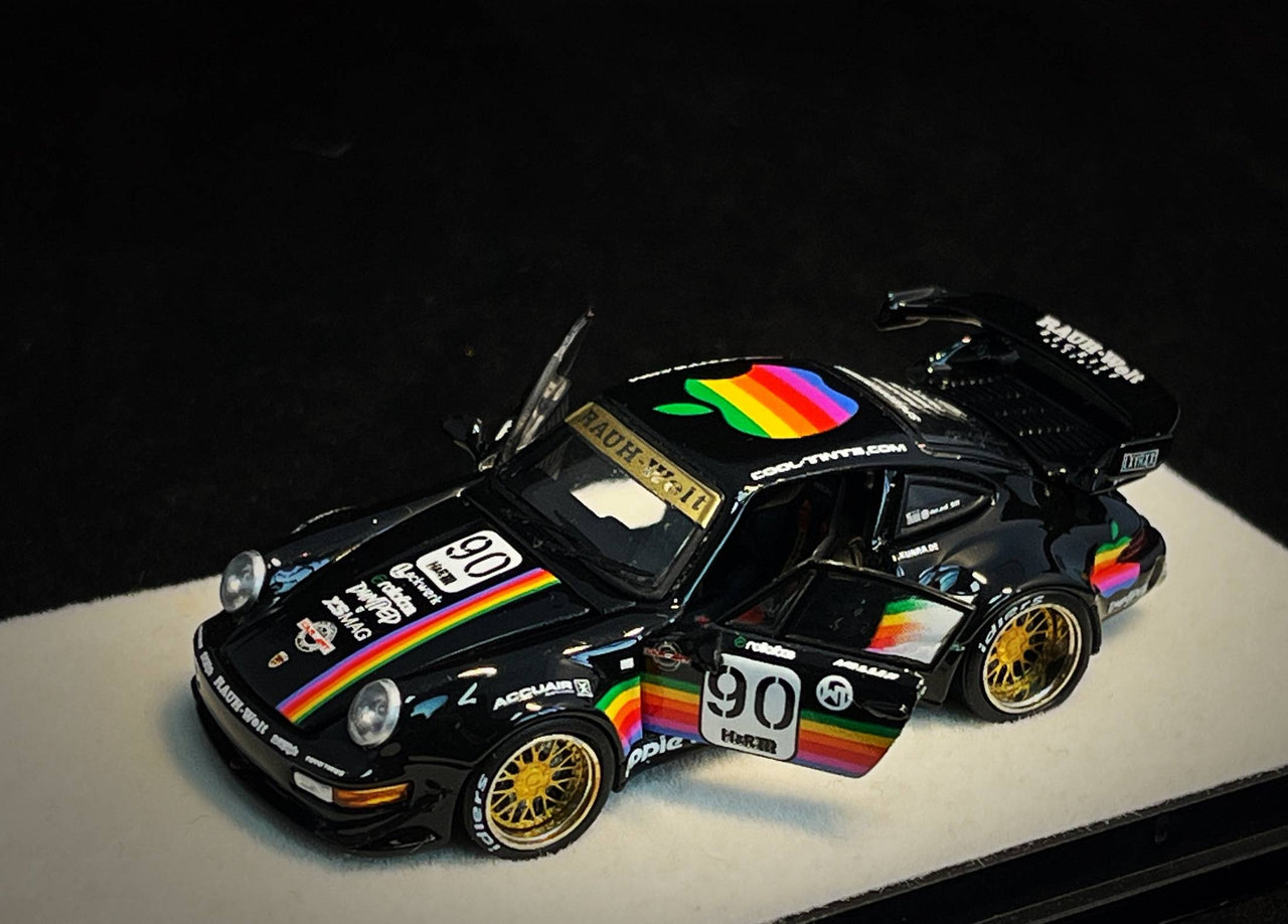 PGM 1:64 Porsche RWB993 Apple #89 Black