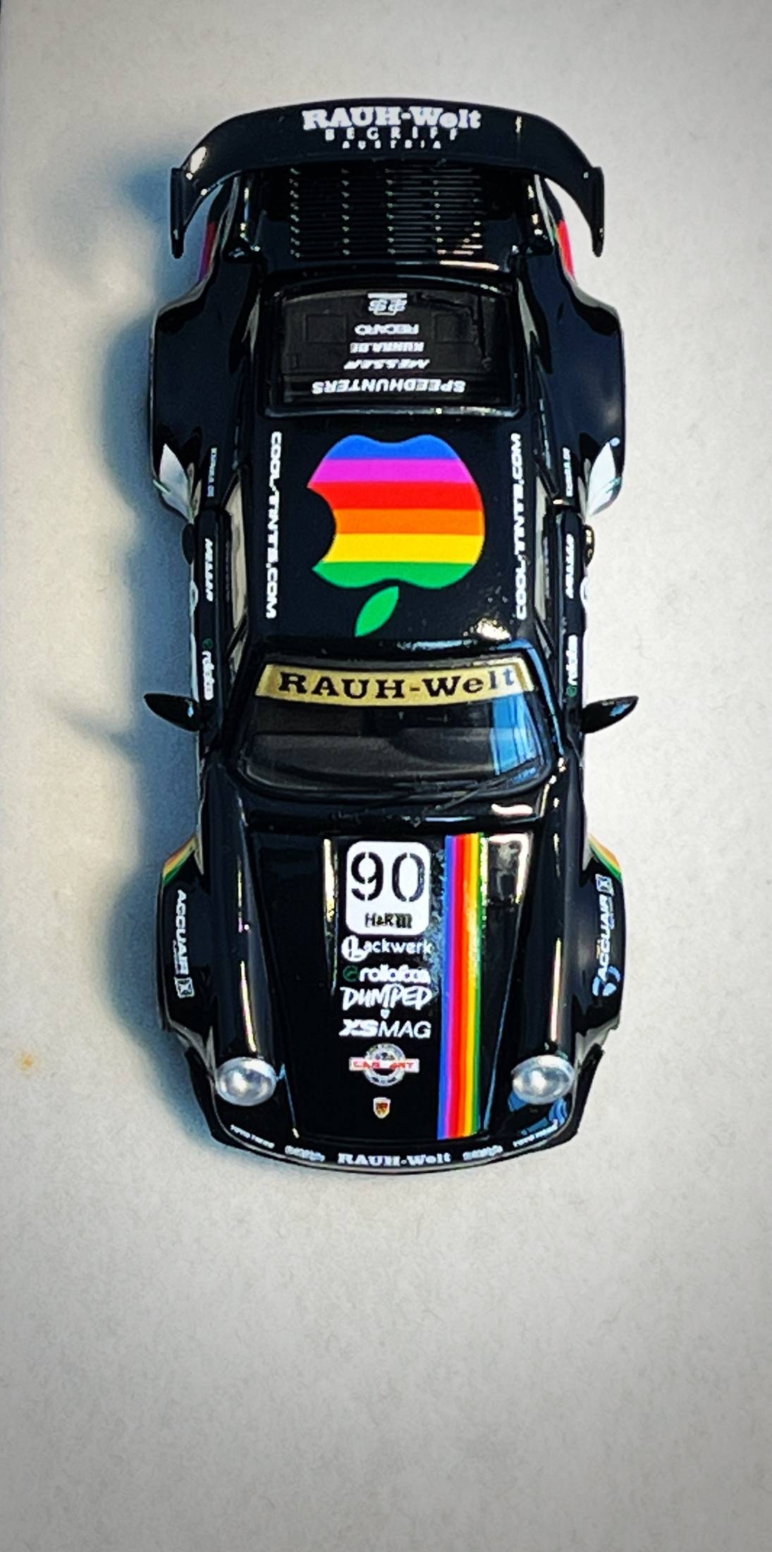 PGM 1:64 Porsche RWB993 Apple #89 Black