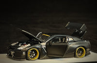 Thumbnail for PGM 1:64 Rocket Bunny Nissan GTR R35 Matte Black