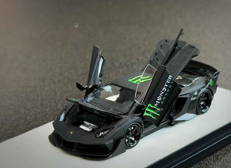 (PRE-ORDER) PGM 1:64 Lamborghini LBWK LP700 Monster Energy