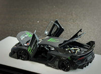 Thumbnail for (PRE-ORDER) PGM 1:64 Lamborghini LBWK LP700 Monster Energy