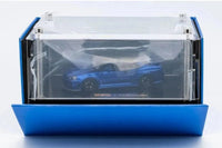 Thumbnail for PGM X OneModel 1:43 Nissan Skyline GT-R R34 Z-Tune Bayside Blue w/ Engine Luxury