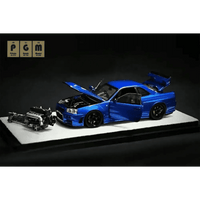 PGM X OneModel 1:43 Nissan Skyline GT-R (R34) Z-Tune – Little Luca's Toys