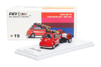 Thumbnail for PRE-ORDER AR BOX 1:64 BMW Isetta Fire Engine Set, Red