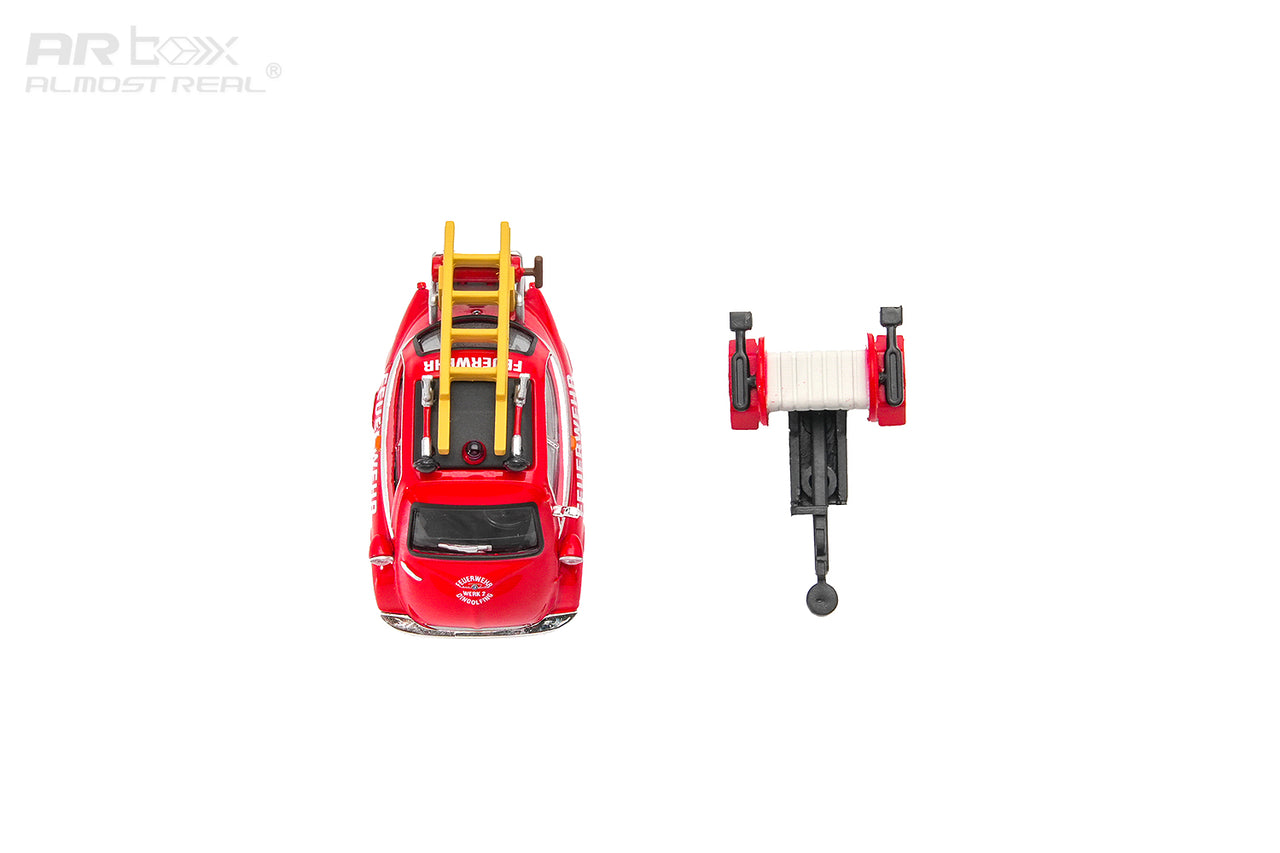PRE-ORDER AR BOX 1:64 BMW Isetta Fire Engine Set, Red