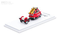 Thumbnail for PRE-ORDER AR BOX 1:64 BMW Isetta Fire Engine Set, Red