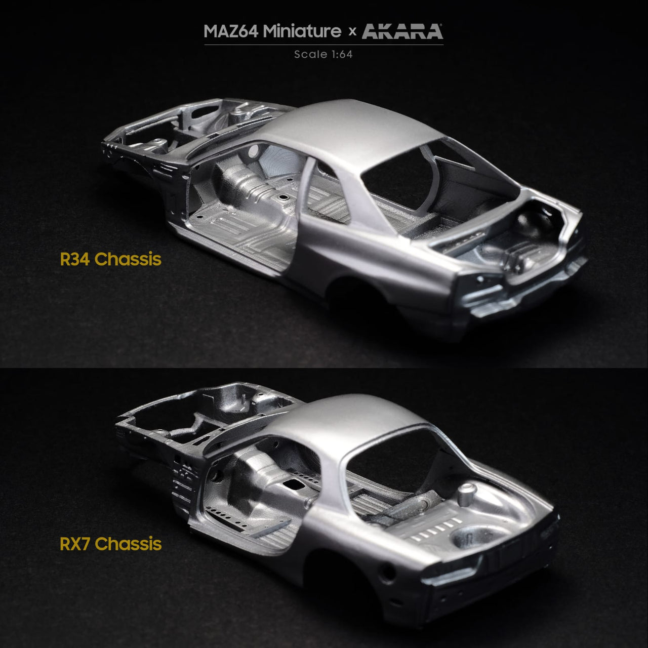 (PRE-ORDER) Akara x Maz64 Miniature 1:64 Chassis Set Diorama Workshop ...
