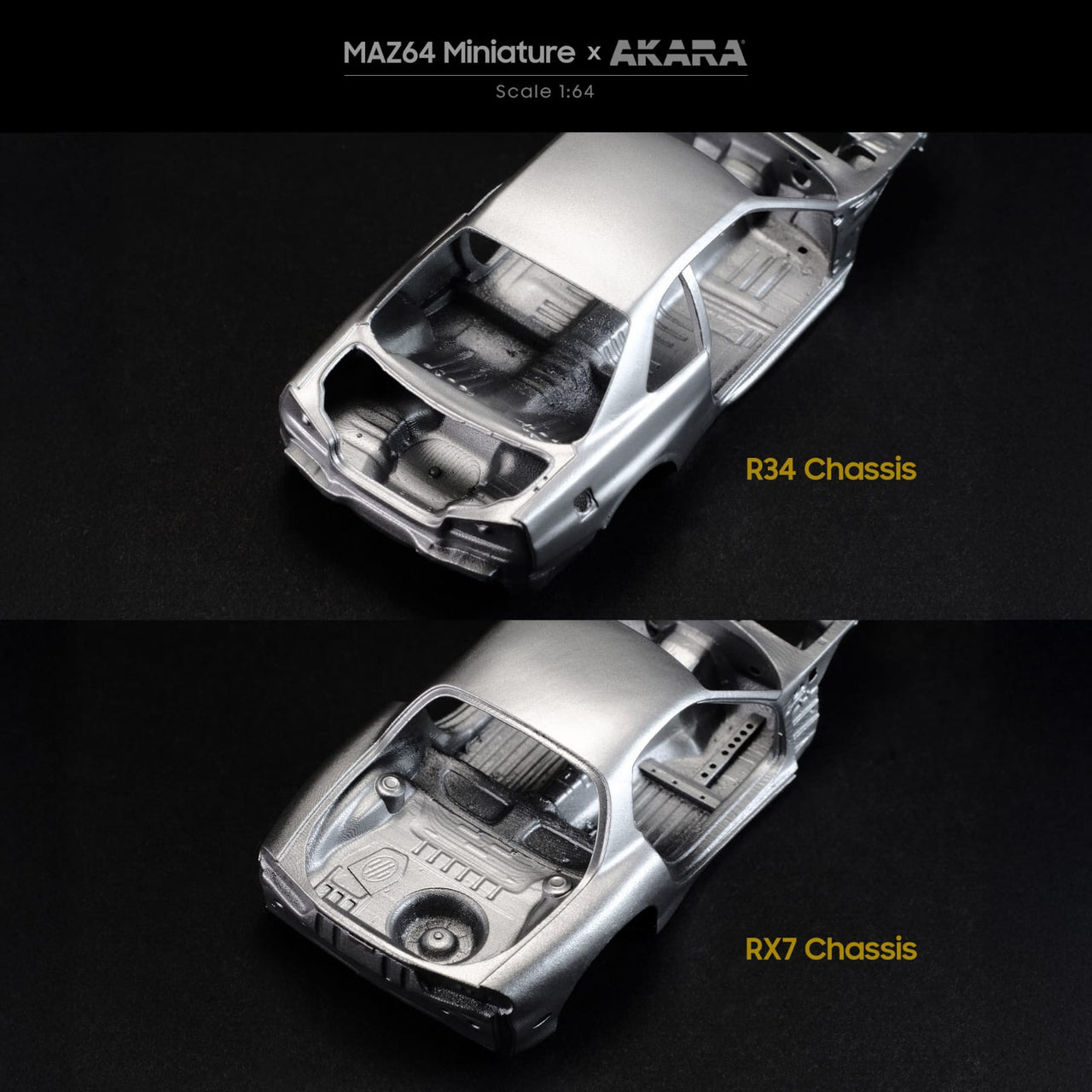 (PRE-ORDER) Akara x Maz64 Miniature 1:64 Chassis Set Diorama Workshop ...