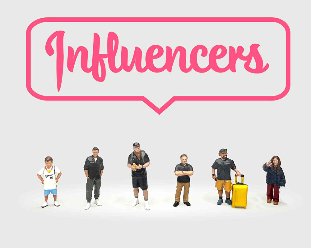 PRE-ORDER American Diorama 1:64 Figure Set Influencers