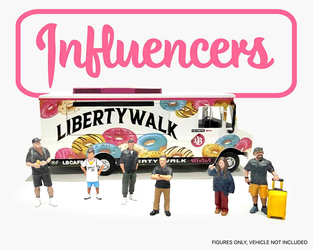PRE-ORDER American Diorama 1:64 Figure Set Influencers