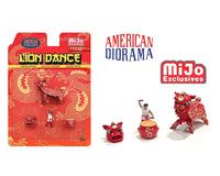 Thumbnail for American Diorama 1:64 Lion Dance Chinese Lunar New Year Dragon Set