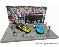 Thumbnail for PRE-ORDER American Diorama 1:64 MiJo Exclusives LA Street Art Diorama Graffiti – Limited Edition