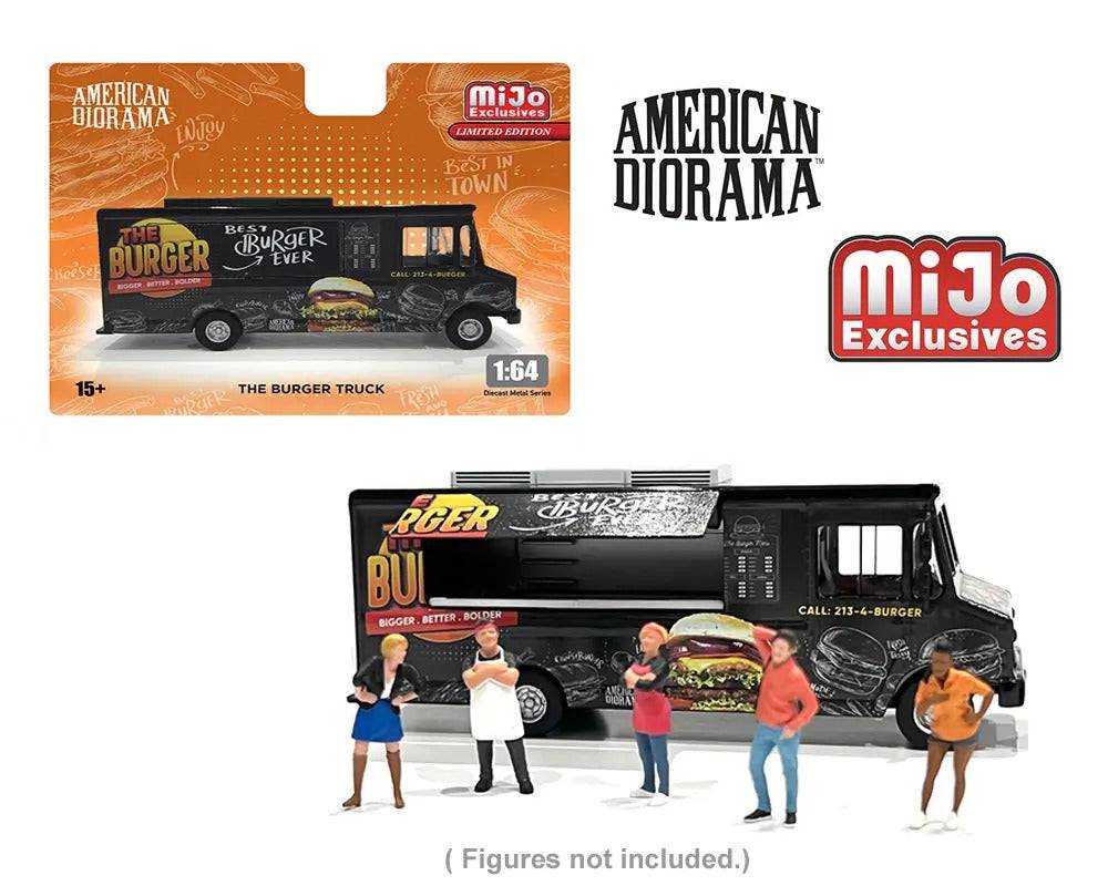 PRE-ORDER American Diorama 1:64 The Burger Truck