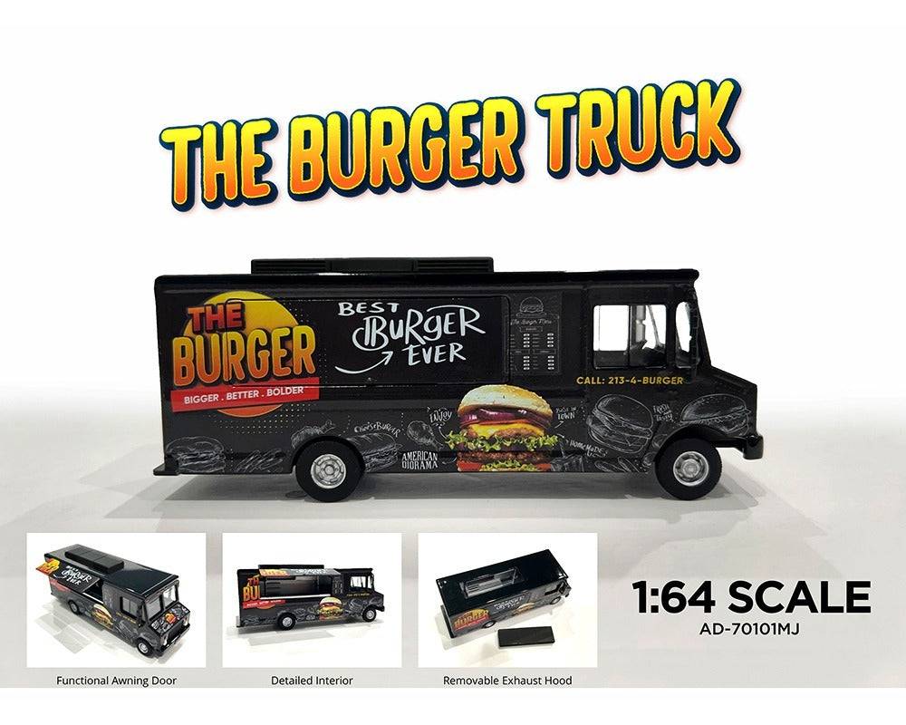 PRE-ORDER American Diorama 1:64 The Burger Truck