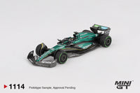 Thumbnail for PRE-ORDER Aston Martin 1:64 AMR24 #18 Lance Stroll - 2024 F1 2024 Canadian GP MGT01114-L