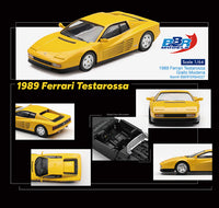 Thumbnail for PRE-ORDER BBR Models 1:64 1989 Ferrari Testarossa Giallo Modena BBRFER64037