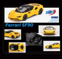 Thumbnail for PRE-ORDER BBR Models 1:64 BBR Models 1:64 Ferrari SF90 Giallo Modena BBRFER64031